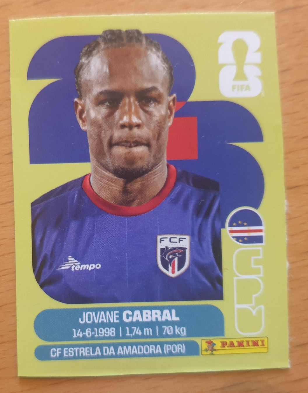 Panini Carte collezionabili: Panini WM 2026 CPV JOVANE CABRAL 16 – Nuovo (secondo la descrizione) da Einsiedeln venduto da MGXX