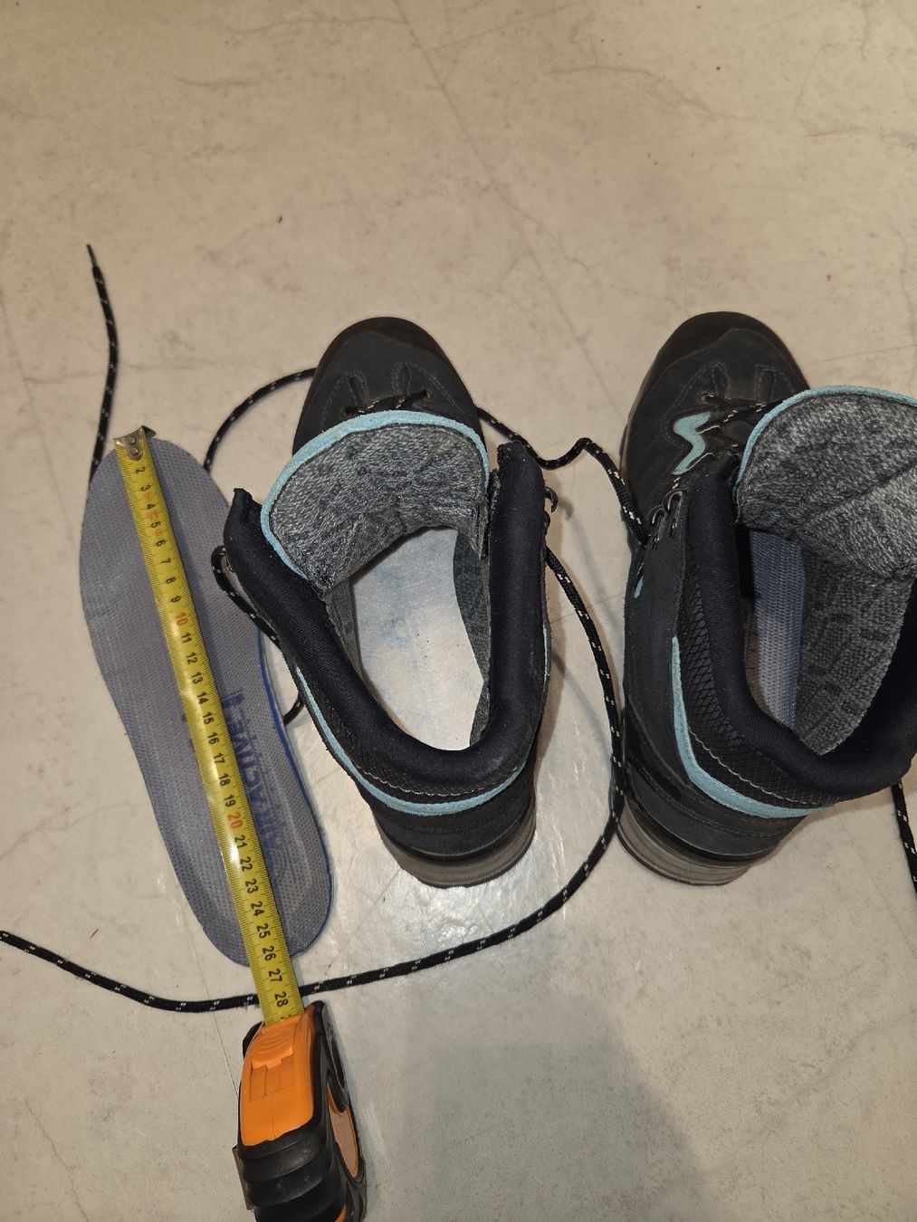 Meindl Scarpe da donna: Meindl Wanderschuhe Grösse 41 dunkelblau hellblau  – Nuovo (secondo la descrizione) da Worb venduto da Quiet21 3