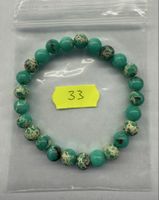 Türkis Armband mit Steinmuster Naturstein