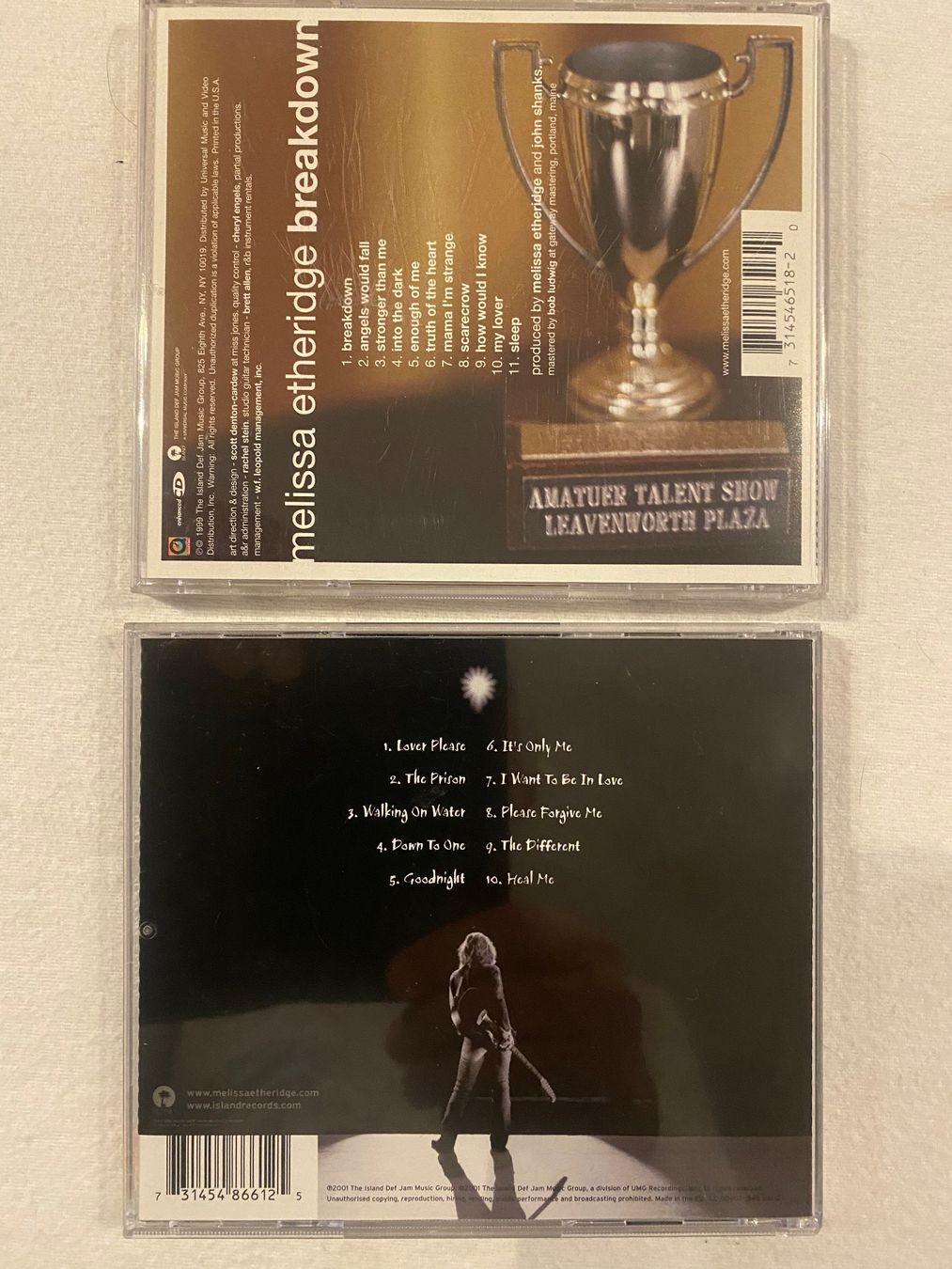 CD: 2 x Melissa Etheridge - Skin / Breakdown – Nuovo (secondo la descrizione) da Duggingen venduto da Kisha010 2