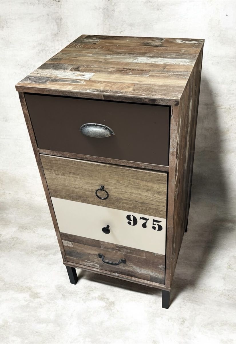 Cassettiere: Hübsche Kommode Industrial / Shabby Chic – Usato da Buckten venduto da Lucky532 1