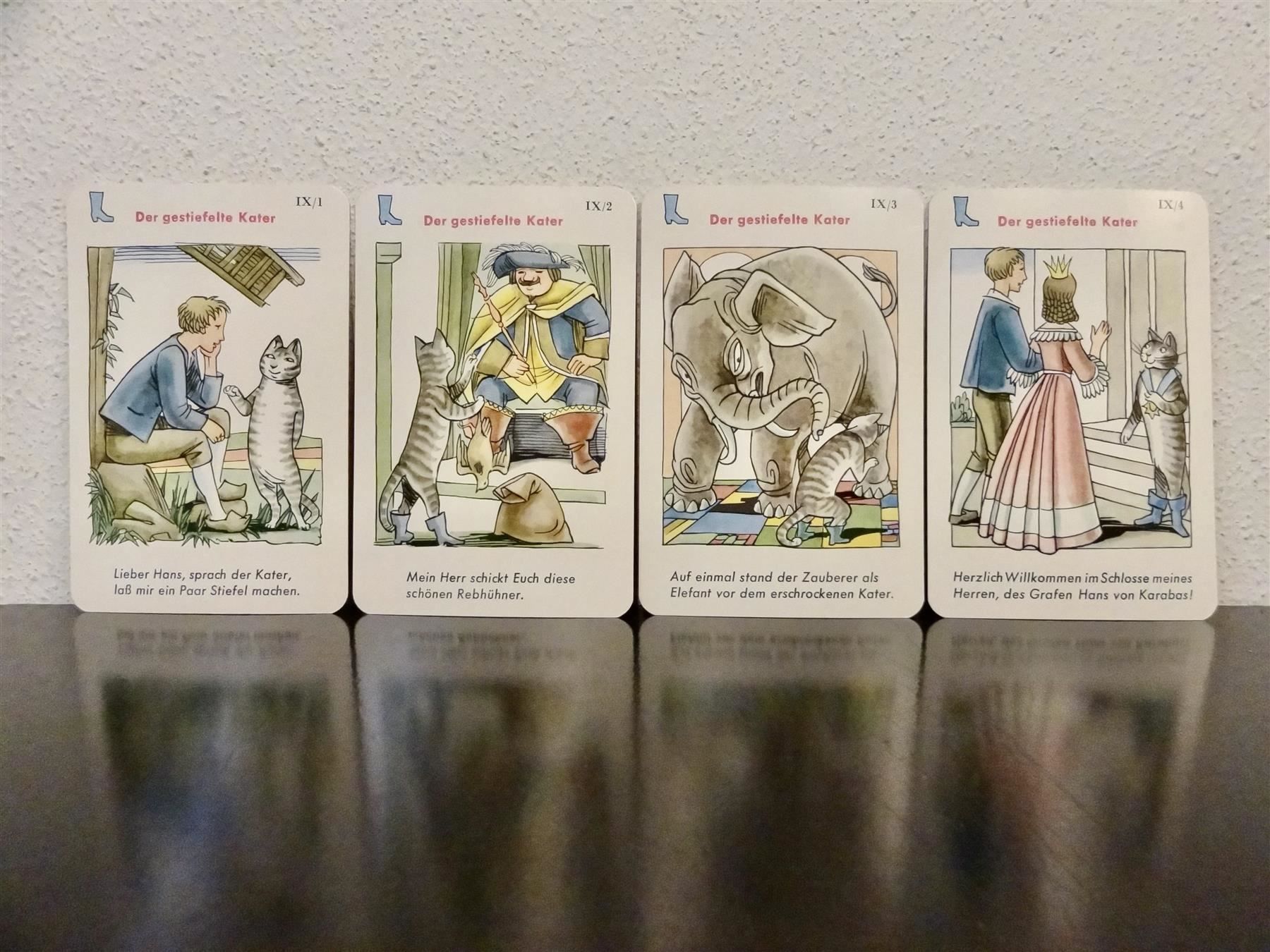 Giochi: schönes altes Quartett MÄRCHEN – Usato da Kerzers venduto da wisaundso 8