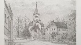 Rorschach. Lithografie von Schnetzer.