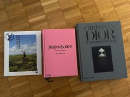 Yves Saint Laurent, LV und Dior Buch
