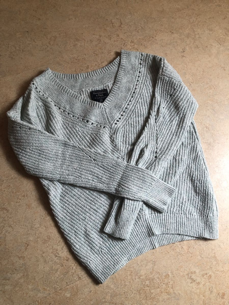 Abercrombie Maglioni & Felpe: Minzgrüner Pullover von Abercrombie, XXS – Nuovo (secondo la descrizione) da Brugg AG venduto da Vintage_und_Allerlei 1