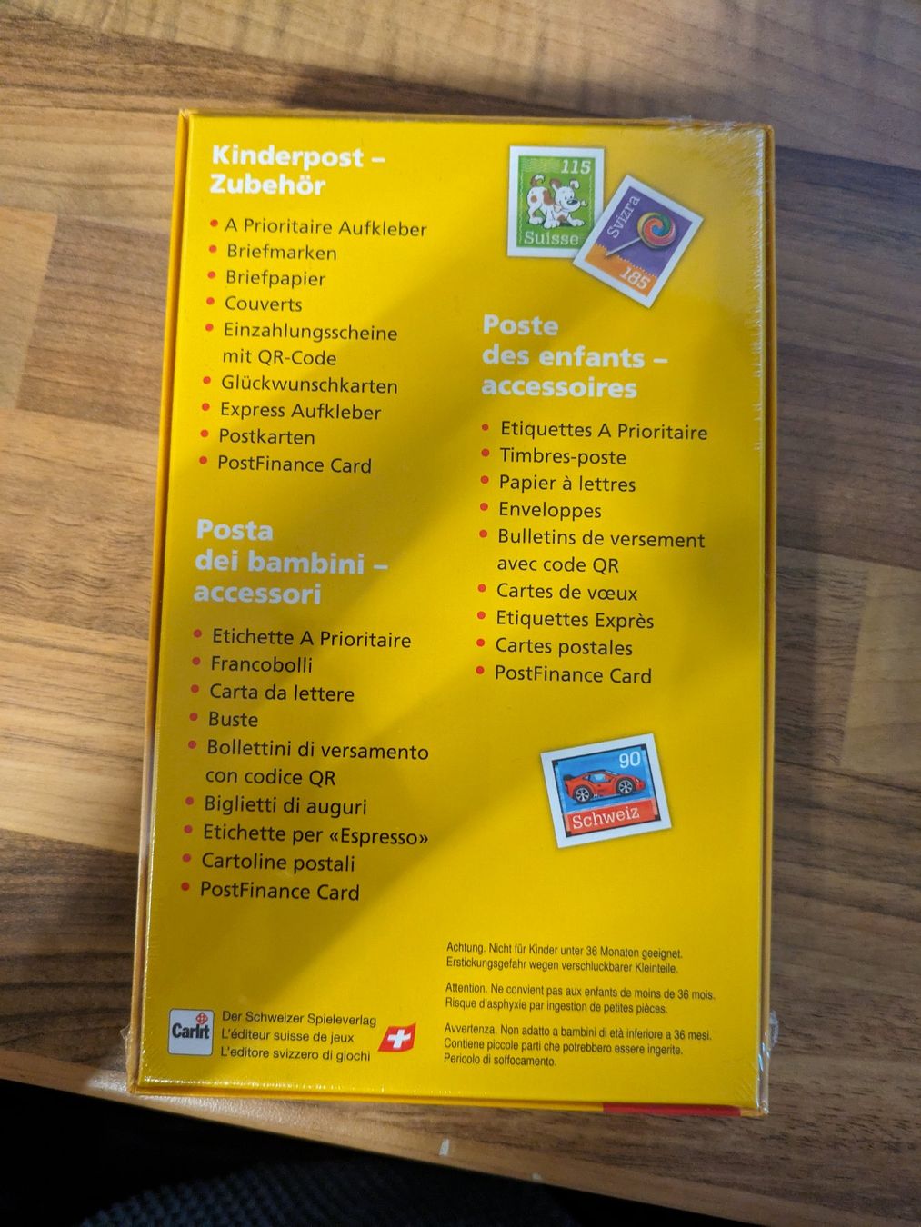 Spielzeuge: Kinderpost Zubehör – Neu und originalverpackt aus Ennetbürgen von fflury 1