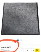 neue Komfort-Matte/ Schutzschleuse anthrazit, 600 x 900 mm