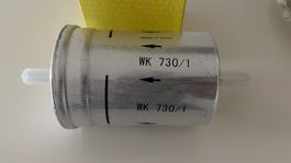 Kraftstofffilter WK730/1 MANN Filter Benzin VW/Skoda