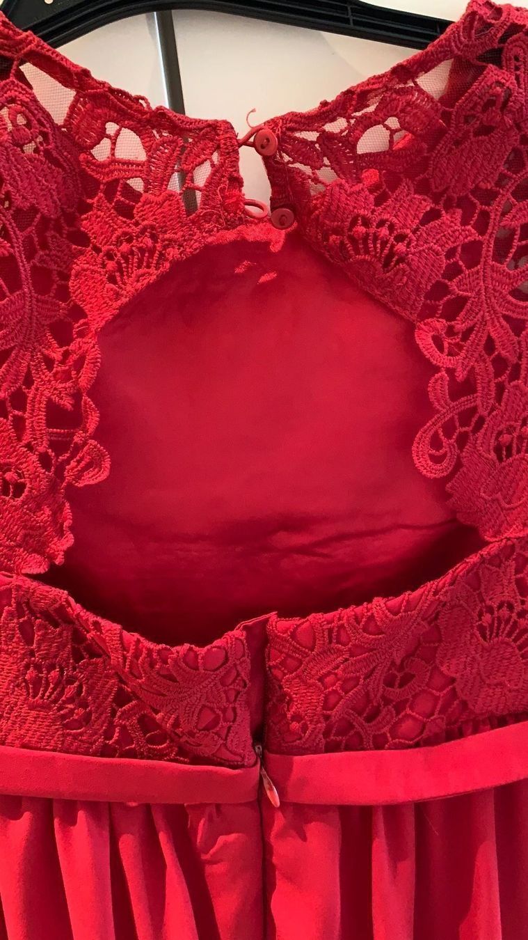 Vestiti & Gonne: Schönes Mäd.kleid rot 9J. – Usato da Biel-Benken BL venduto da BelginE 3