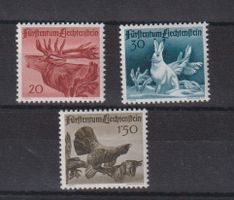 Liechtenstein Serie: Jagdserie l  1947 / Postfrisch