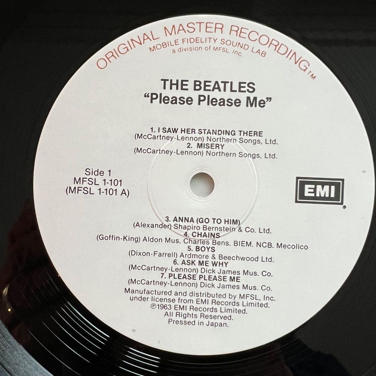 Schallplatten: Beatles - Please Please Me / Audiophile MFSL 1983 - TOP – Gebraucht aus Gais von soundcave57 3