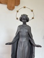 Heilige Barbara Statue aus Gusseisen Heinrich Moshage