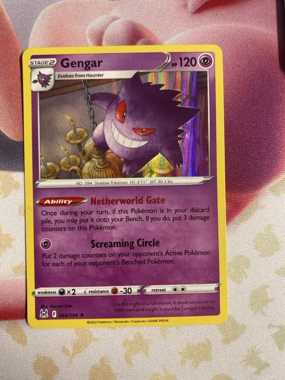 Gengar EN Holo Lost Origin (Neu (gemäss Beschreibung)) in Boswil für ...