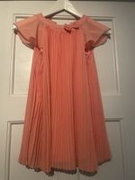 Palomino Plissee Kleid Apricot, Gr. 116