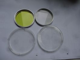 2 STK FILTERS-Y48 52MM NIPON KOGAKU-L39 52MM NIPON-JAPAN-BOX