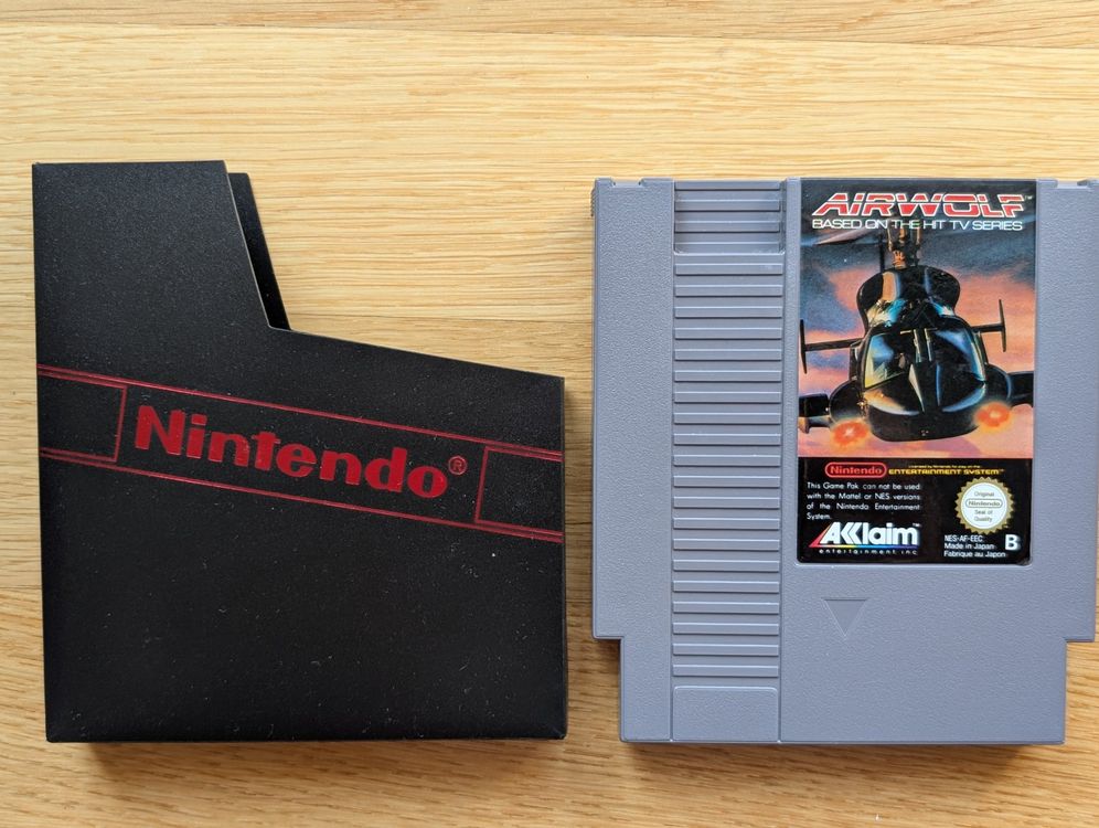 Nintendo Giochi: Airwolf (NES, PAL) – Usato da Luzern venduto da Gwanun
