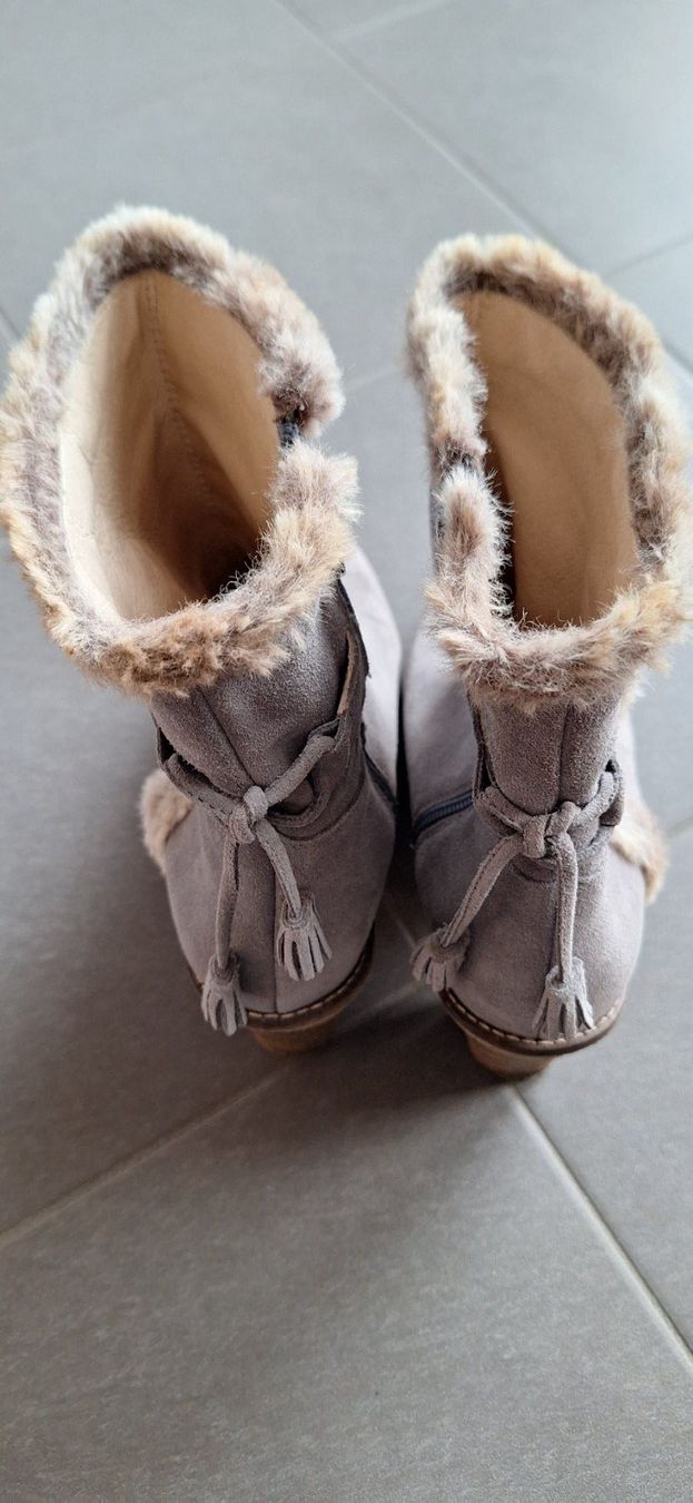 Maddison Scarpe da donna: bottine grise / graue Stiefelette – Nuovo (secondo la descrizione) da Lussery-Villars venduto da pousinete02 3