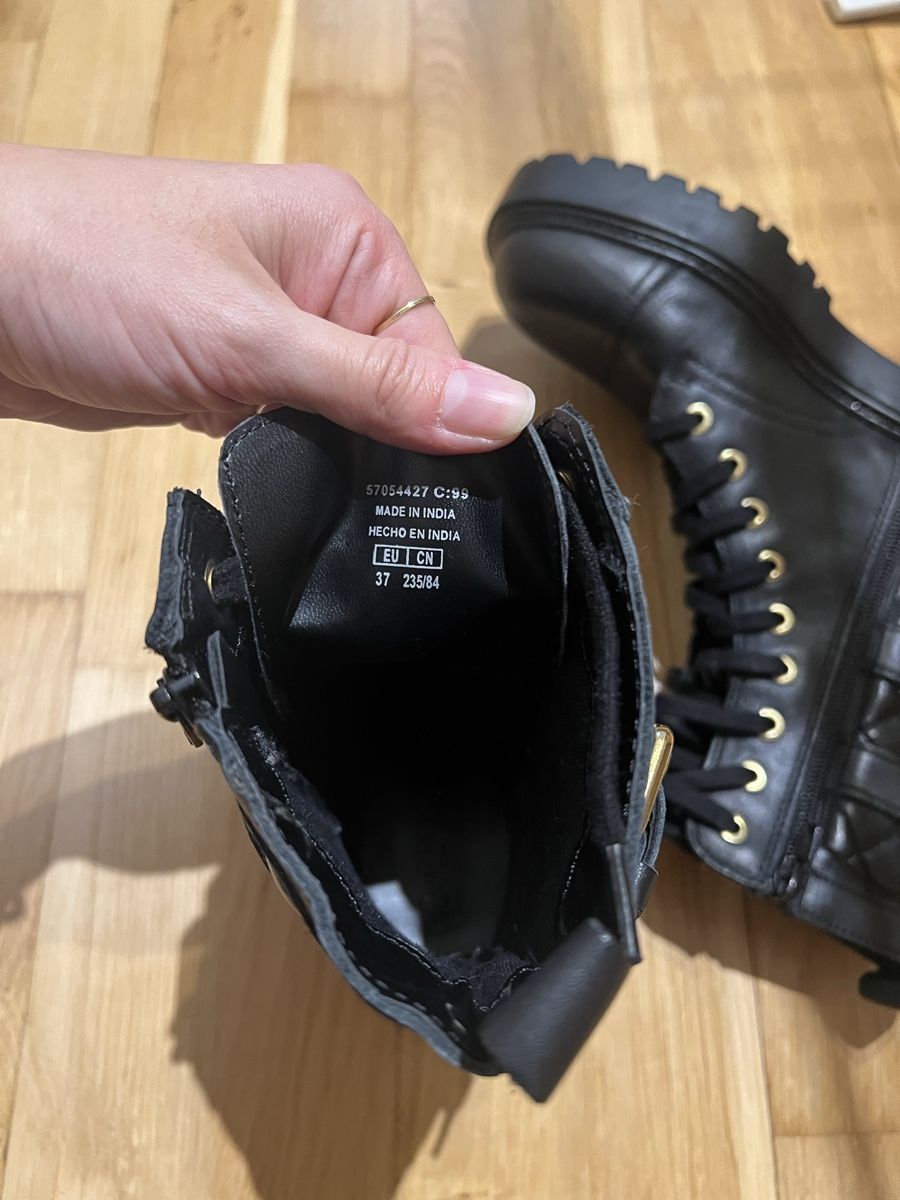 Mango Scarpe da donna: Bottines en cuir Mango 37 – Nuovo (secondo la descrizione) da Genève venduto da Ainoherr 2