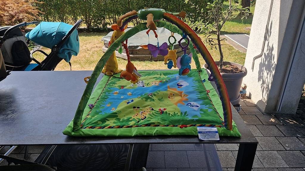 Tapis de jeu: Fisher-Price Rainforest Erlebnisdecke / Spielbogen – D'occasion à Uznach par PetiZue85