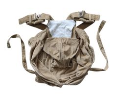 Retro Snugli Tragehilfe, Babytrage Kord Beige, guter Zustand