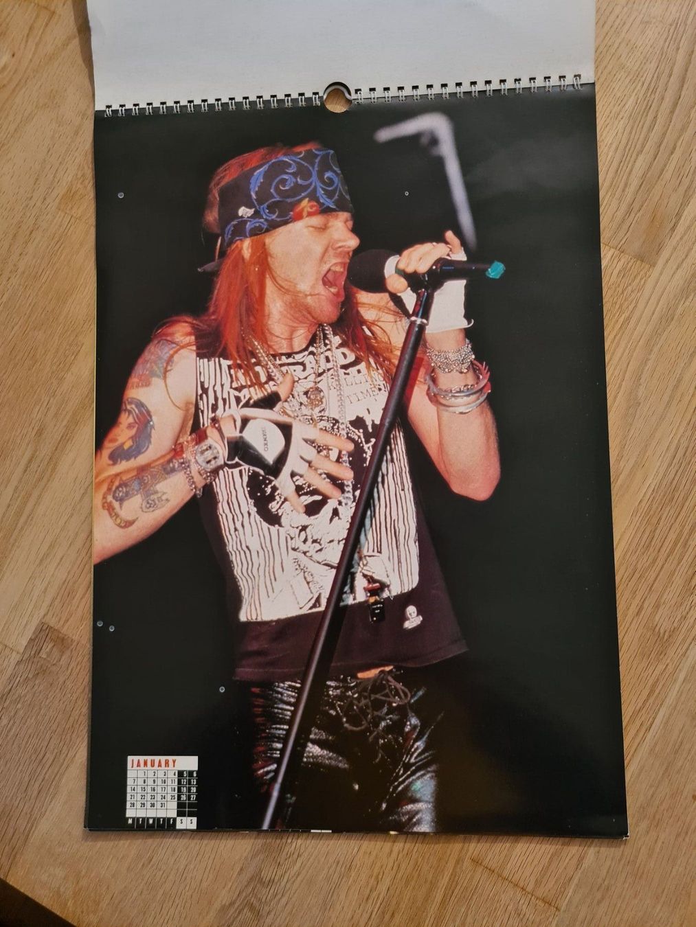 Calendari: GUNS 'N' ROSES Kalender 1991 – Usato da St. Gallen venduto da chilly81 1