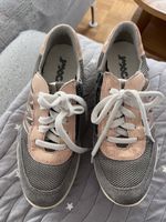 IMAC Halbschuhe rosa/grau Gr. 37 Schnürung&Reissverschluss