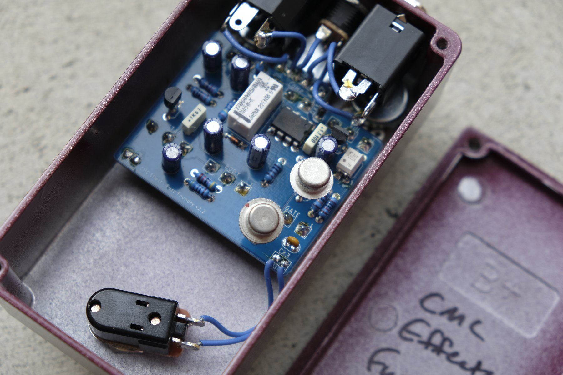Fuzz Factory cloneメタリックブルー Fuzz Factory cloneメタリック