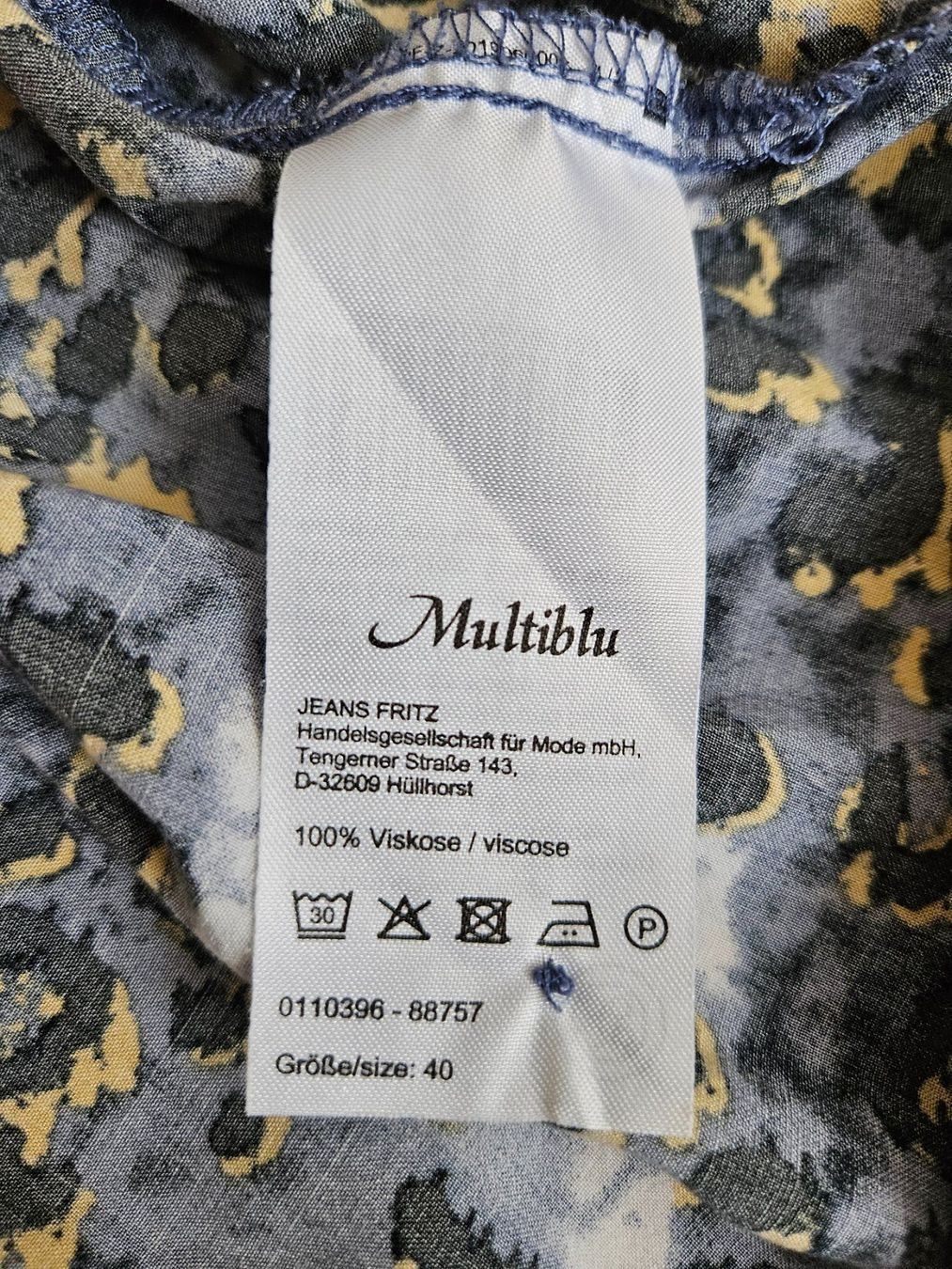 Camicette: Damen Bluse / Longshirt Gr. 40 – Usato da Möriken AG venduto da pam66 6