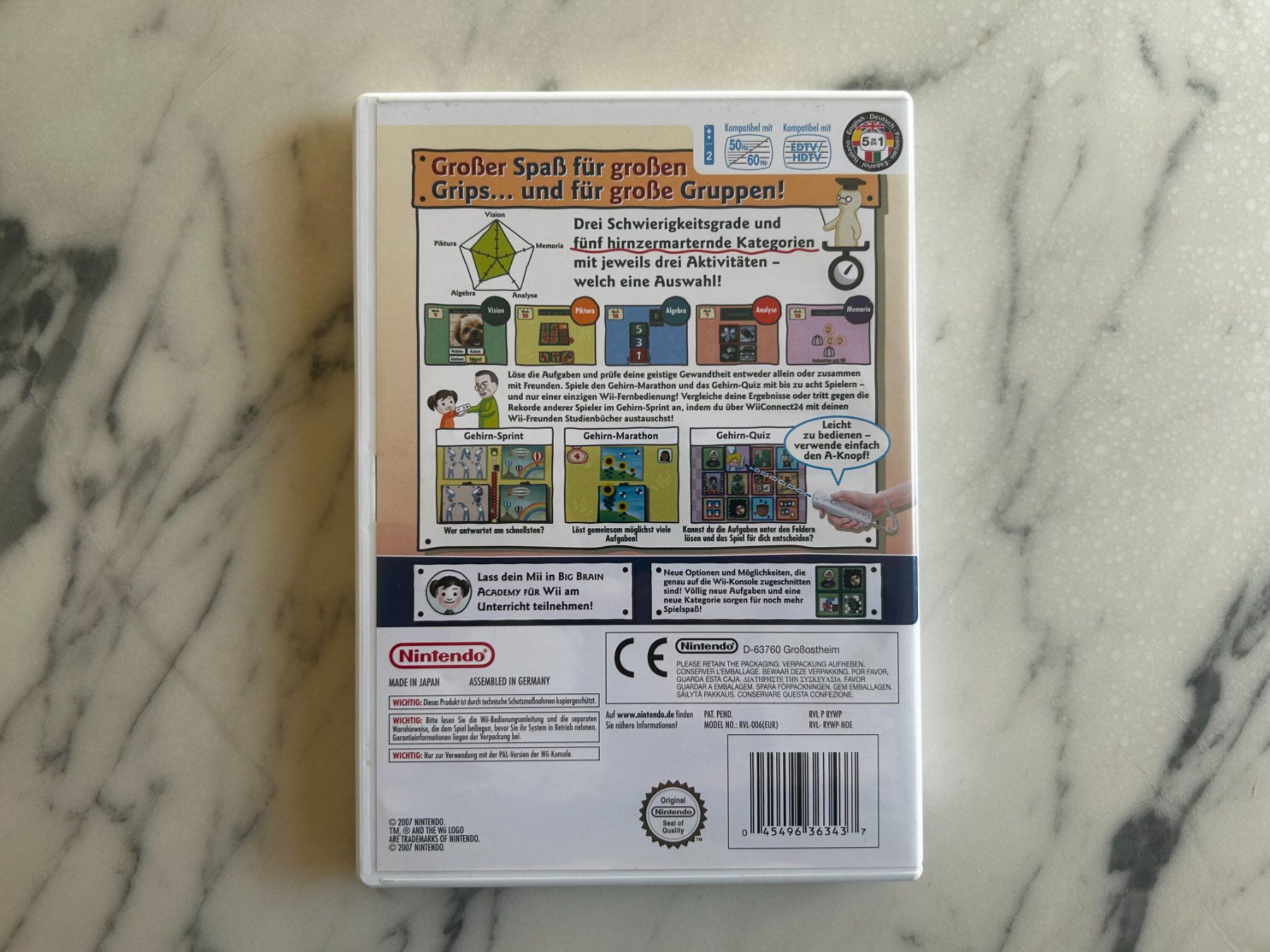 Giochi: Big Brain Academy - Nintendo Wii – Usato da St. Gallen venduto da lis_cd6d 2