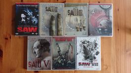 SAW 1 bis 7 auf DVD
