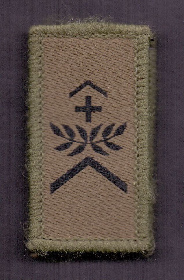 Schweizer Armee Placchette & Badge: Wachtmeister Klett – Nuovo e nell'imballaggio originale da Koblenz venduto da Himmelsreiter