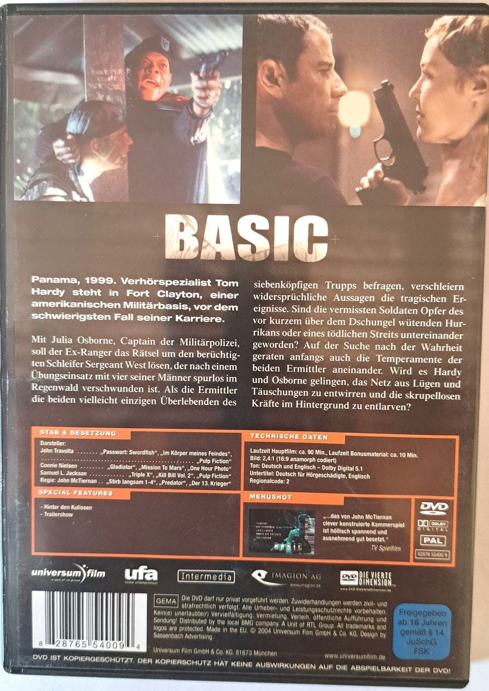 Tutti i DVDs: Basic - Hinter jeder Lüge eine Wahrheit – Usato da Tenniken venduto da mik_6mxg 1