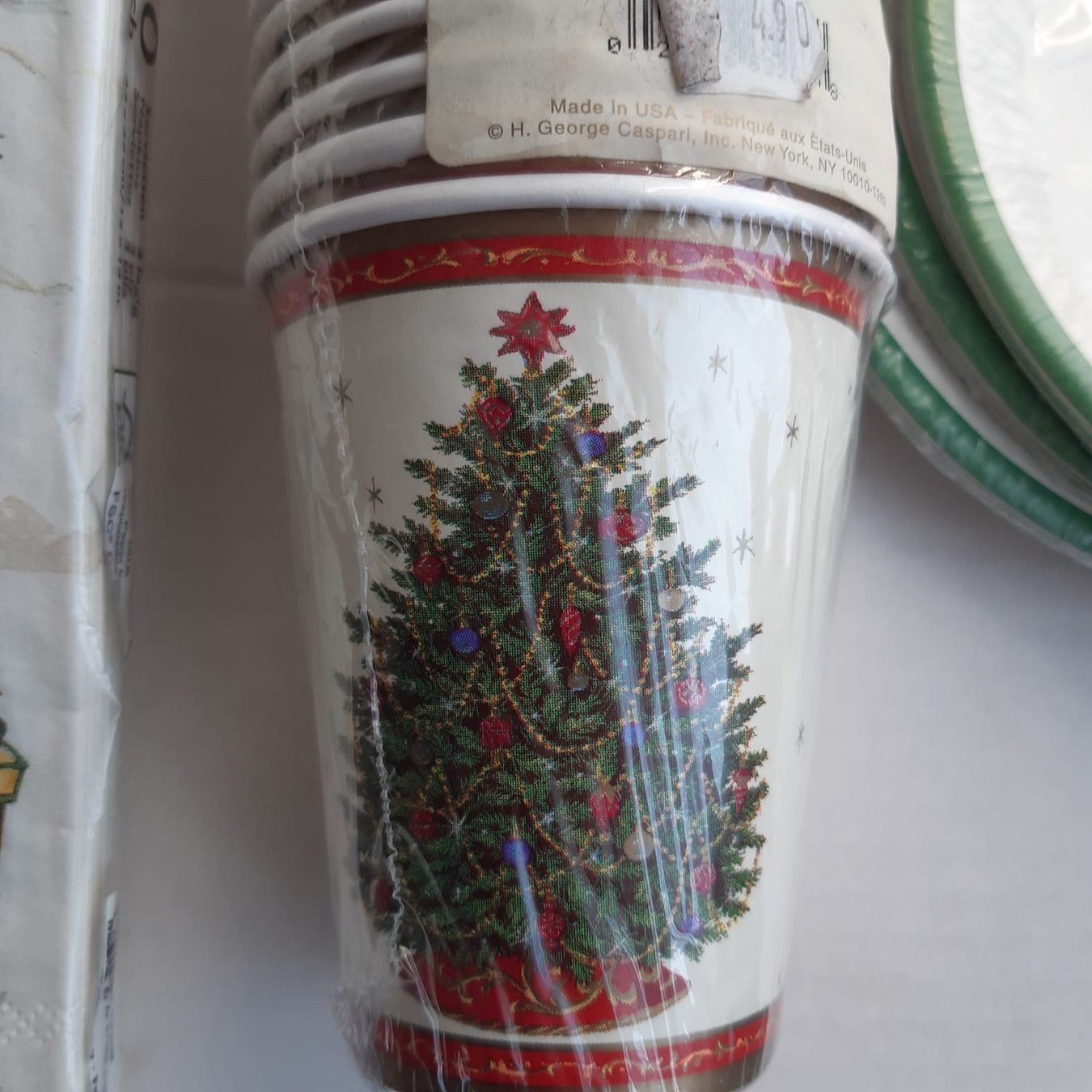 Servietten: Festliche Weihnachts-Servietten Set, Teller, Becher – Neu und originalverpackt aus Luzern von Sontru 8
