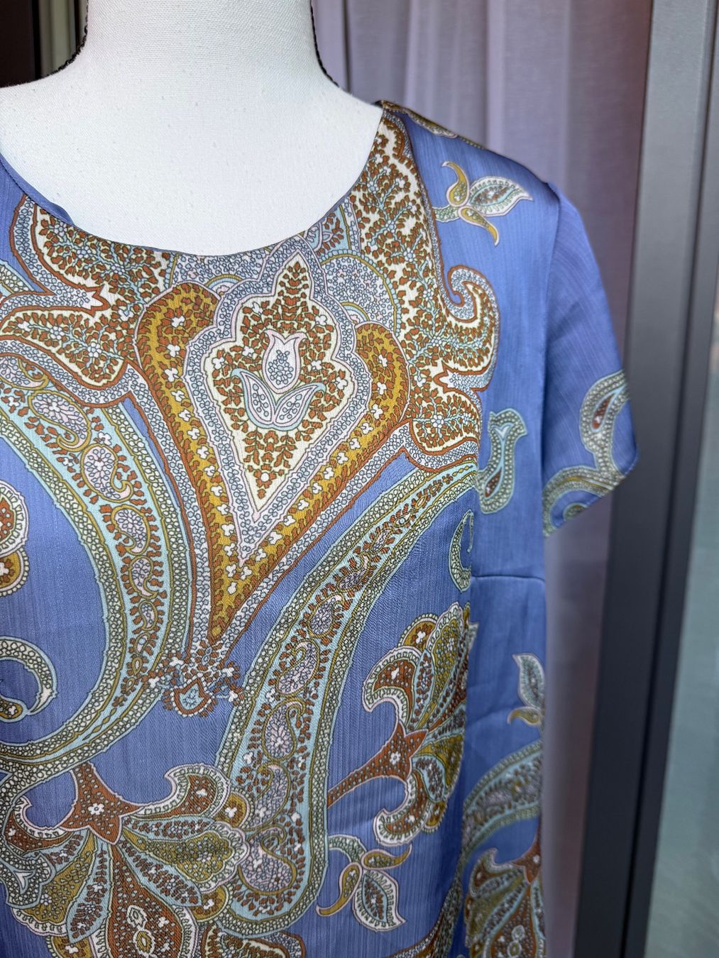 Camicette: Edle Sommer-Bluse mit Paisleymuster, Grösse M – Usato da Riehen venduto da ann_76jw 1