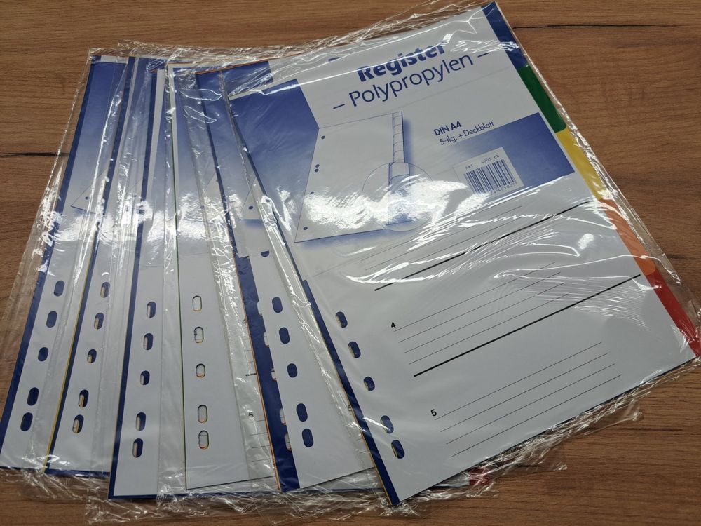 Rexel Büro-Set Transparent Mehrfarbig – Aktenordner, Hüllen, Hefter, Hängemappen, Trennblätter Im 5-teiligen Pack