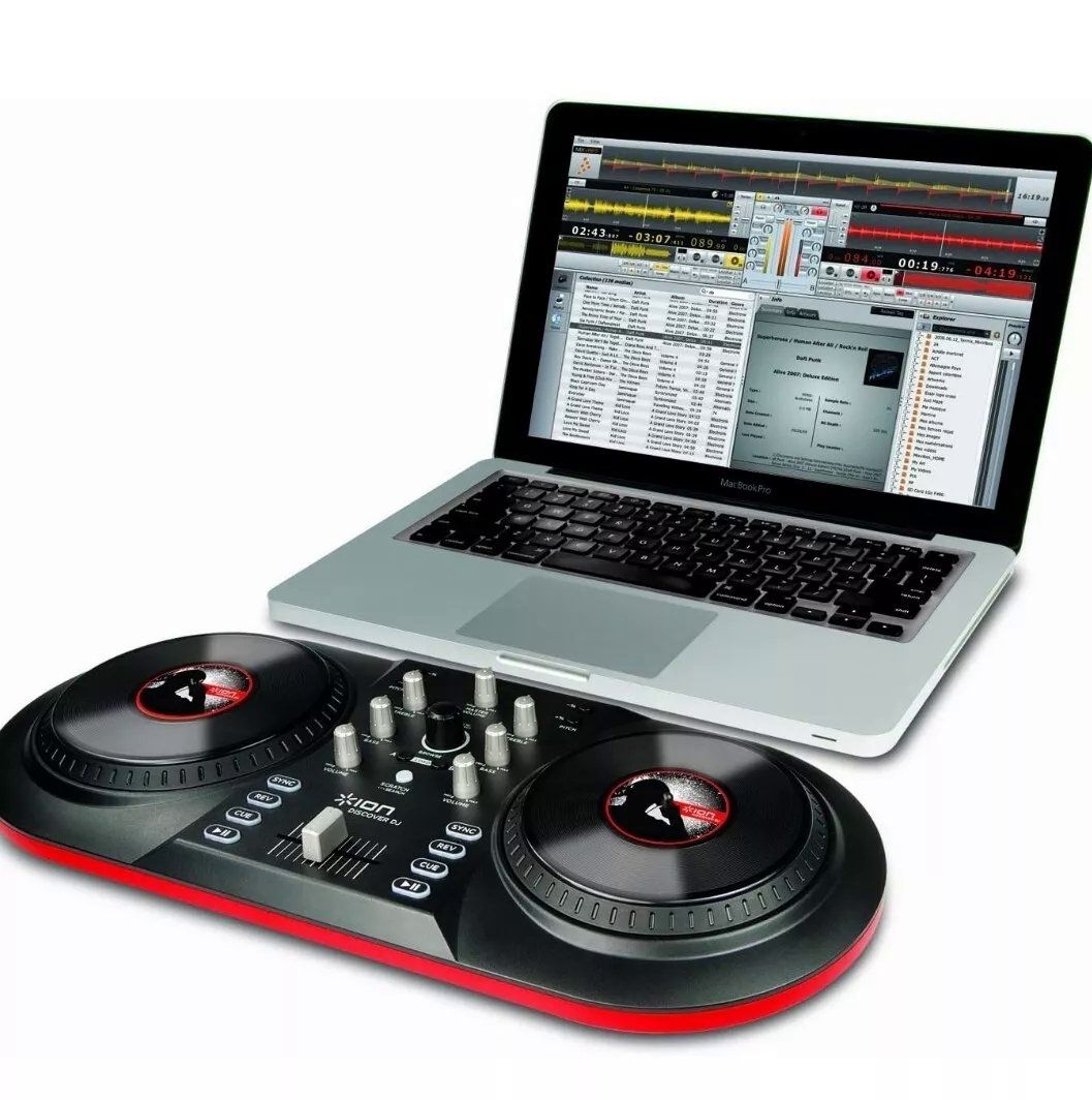 Console di mixaggio: Système DJ Ion Audio Discover pour ordinateur avec logiciel – Nuovo e nell'imballaggio originale da Goumoens-la-Ville venduto da Vitamine