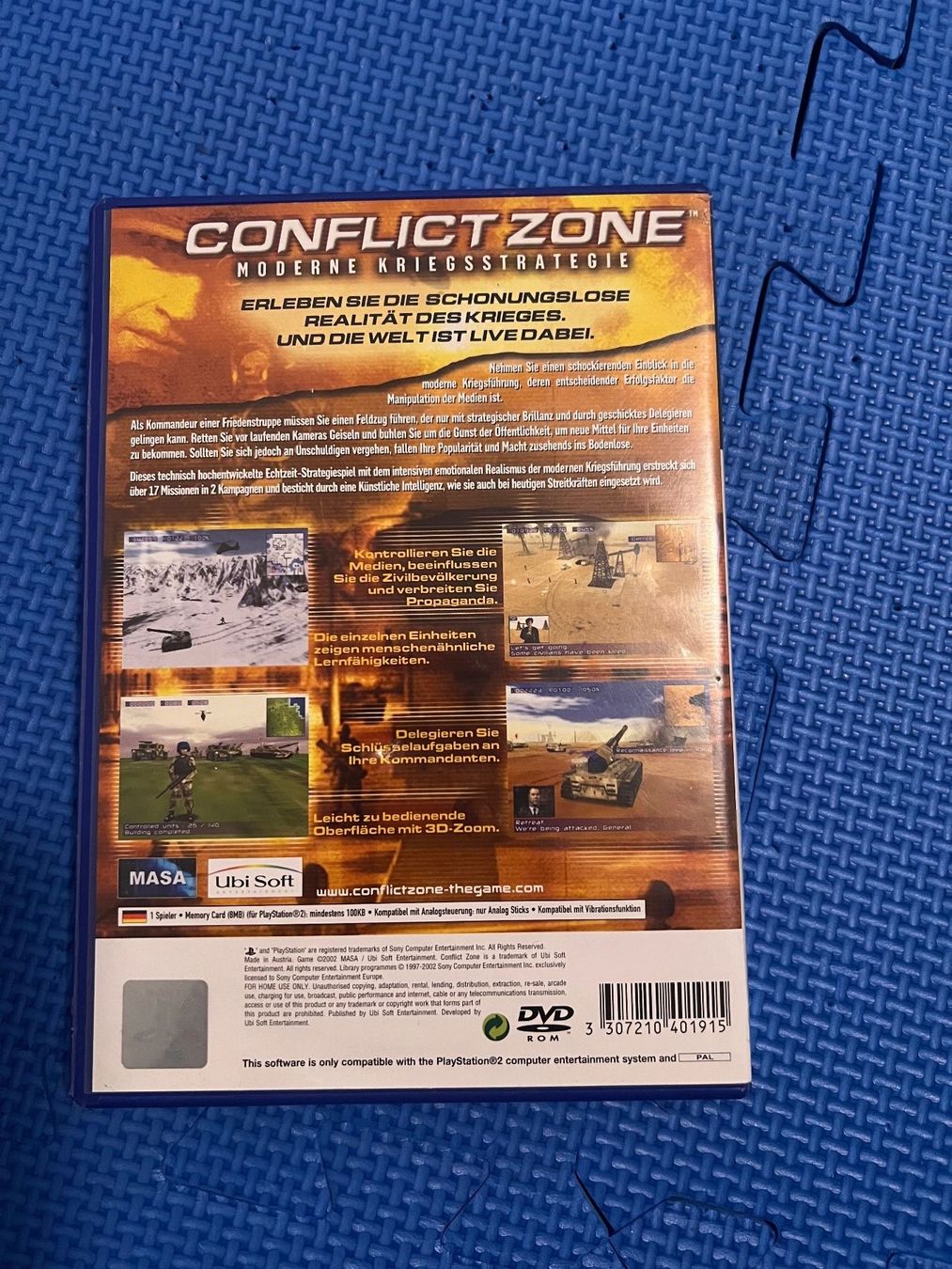 Sony Giochi: Conflict Zone Playstation 2 / PS2 – Usato da Gossau SG venduto da schlitzerdemon 2
