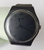Sammleruhr Swatch Blackout GB105 Gent 34 mm Vintage 1985?