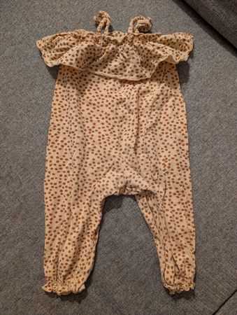 Konges Sløjd Jumpsuit Einteiler, Grösse 74, Blumenmuster