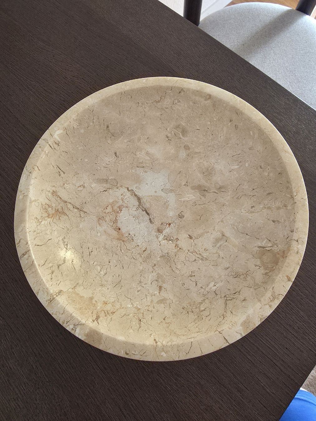 Schalen: echte Marmorschale mit Standfuss – Neu (gemäss Beschreibung) aus Gossau SG von Ma_rija92 2