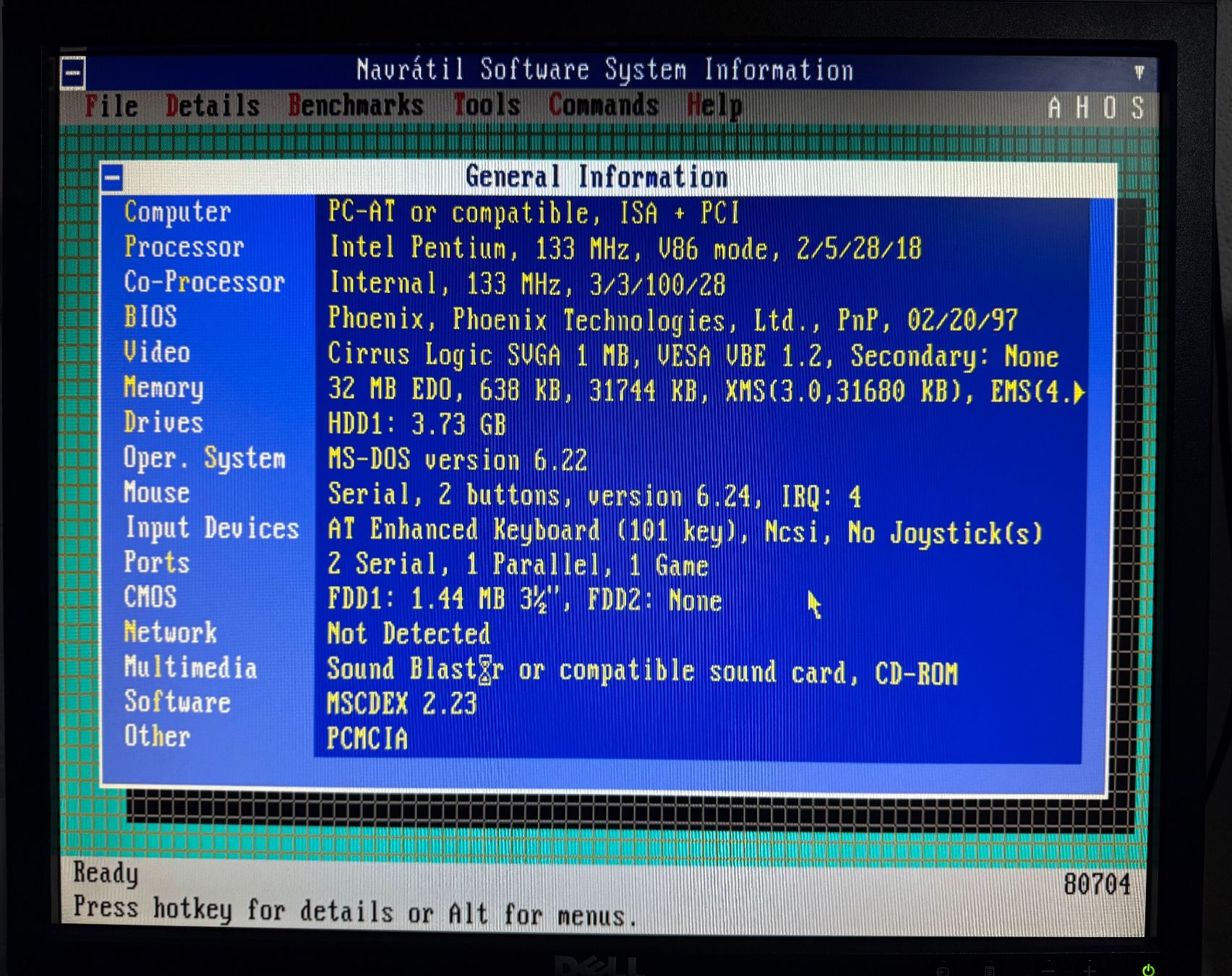 PC: Retro Computer Intel Pentium 133, 32MB RAM, 2GB HDD, SB PRO – Usato da Sulgen venduto da thomas_comp 4