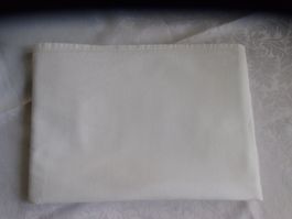 Leintuch aus Omas Zeiten, weiss, Vintage 210cm x 150 cm