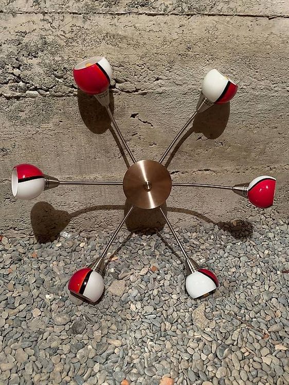 Modern Sputnik Ceiling Light 6 Lights Bulbs Included (D'occasion) à ...