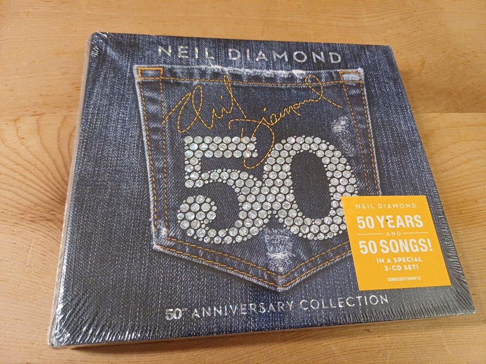Neil Diamond 50th Anniversary Collection (Lim. Edit. 3 CDs) (Neu und ...