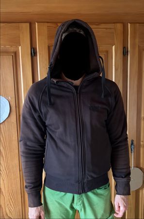 IXS Motorrad Hoodie mit Kevlar und Protektoren