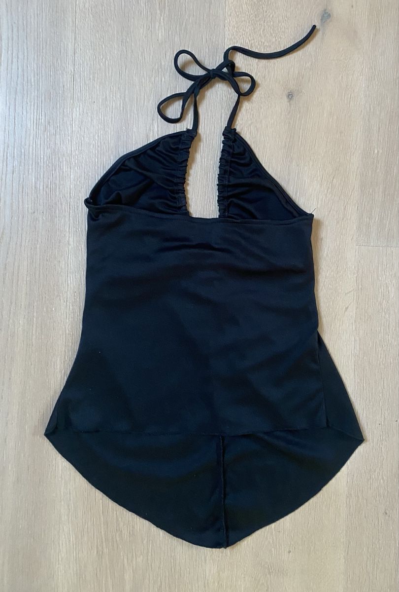 Top: Schickes Neckholder Top, schwarz, Grösse 34 – Usato da Winkel venduto da Flyhy2020 1