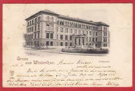 WINTERTHUR TECHNIKUM 1898, STEMPEL!