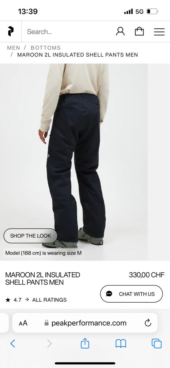 Sci: Peak Performance ski pants M – Nuovo (secondo la descrizione) da Zürich venduto da AlineCr 1