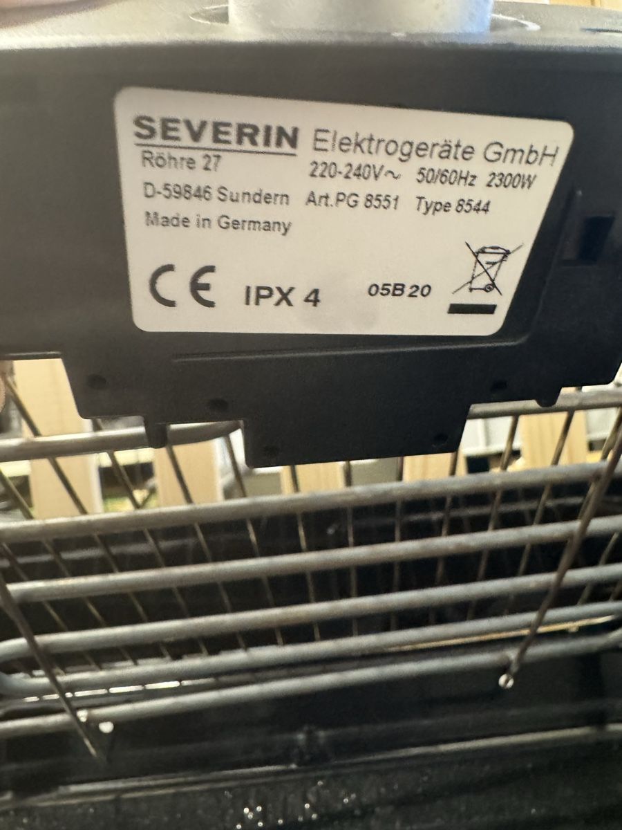 Grills: Severin Elektro-Tischgrill PG 8551 – Gebraucht aus Rotkreuz von Servette1 1