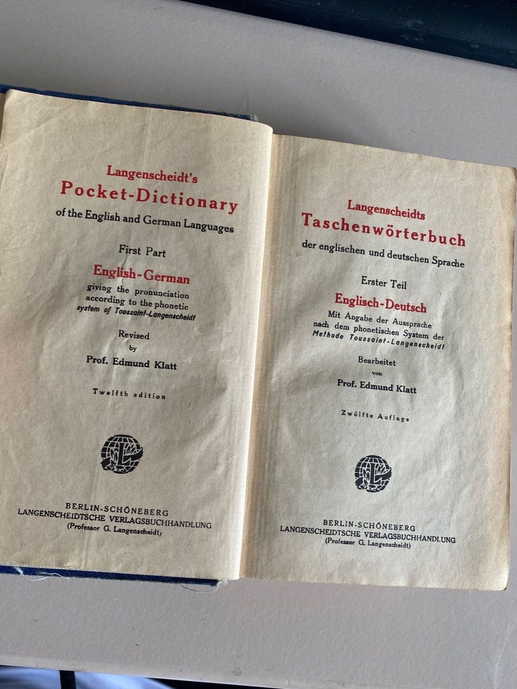 Bücher: Antikes Wörterbuch 1948 – Gebraucht aus Oberrohrdorf von chilibiggi